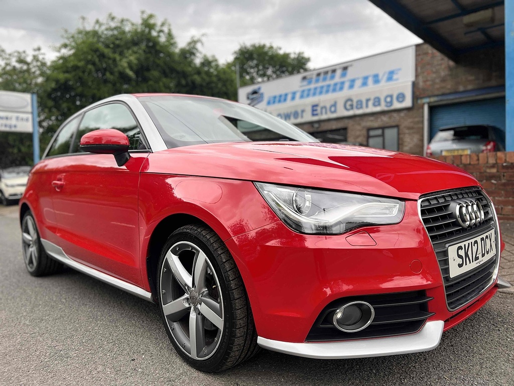 Audi A1 1.6 Tdi Contrast Edition Misano Red Hatchback Red #1
