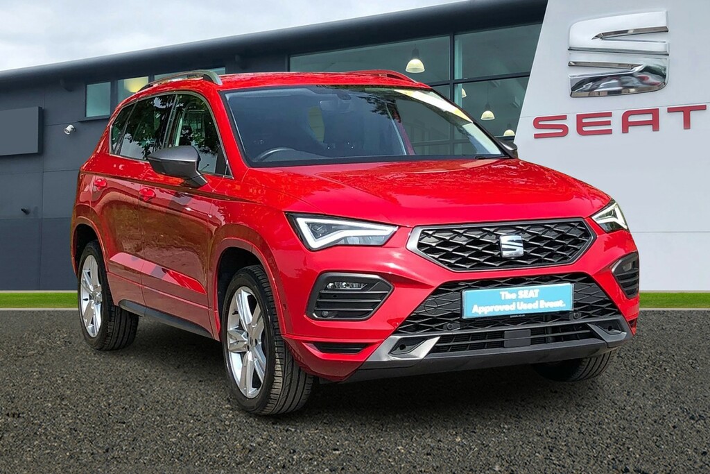 Compare Seat Ateca Suv 1.5 Tsi Evo 150Ps Fr Ss 5-Door YS70ZMV Red