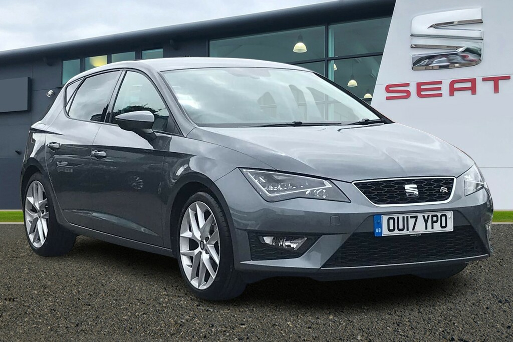 Compare Seat Leon 1.4 Ecotsi 150Ps Fr Hatchback 5-Door OU17YPO Grey