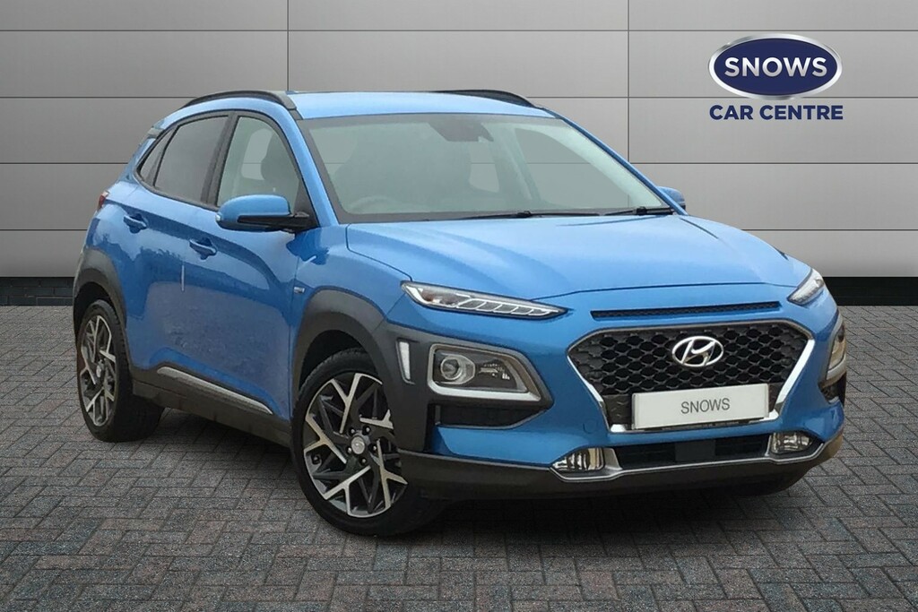 Compare Hyundai Kona 1.6 H-gdi Premium Se Dct Euro 6 Ss HN20GZE Blue
