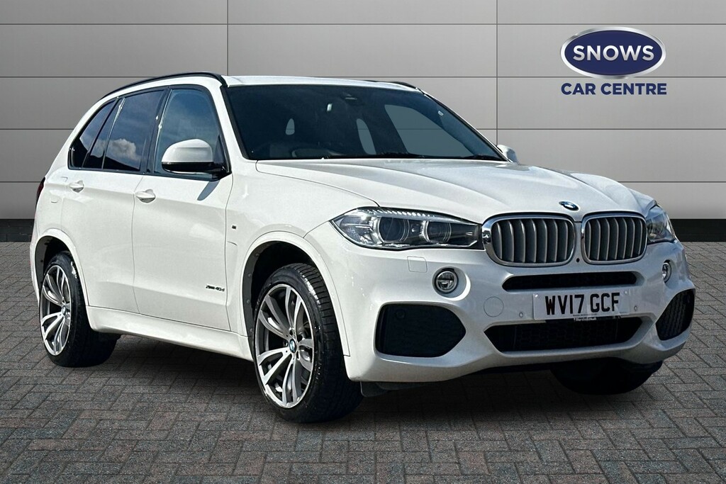 BMW X5 3.0 40D M Sport Xdrive Euro 6 Ss White #1