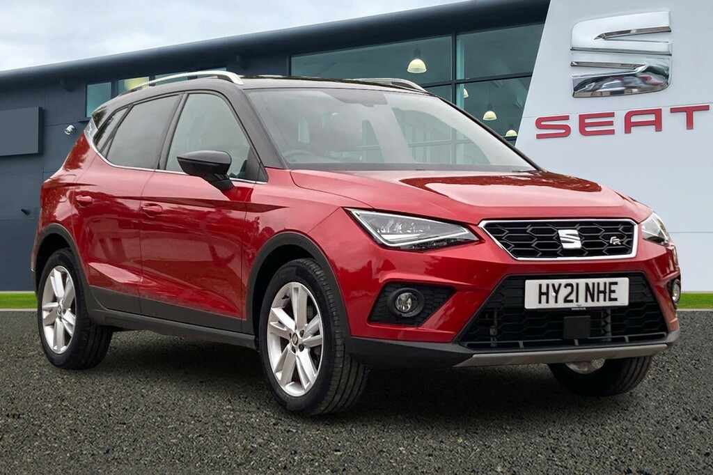 Compare Seat Arona 1.0 Tsi 110Ps Fr Suv HY21NHE Red