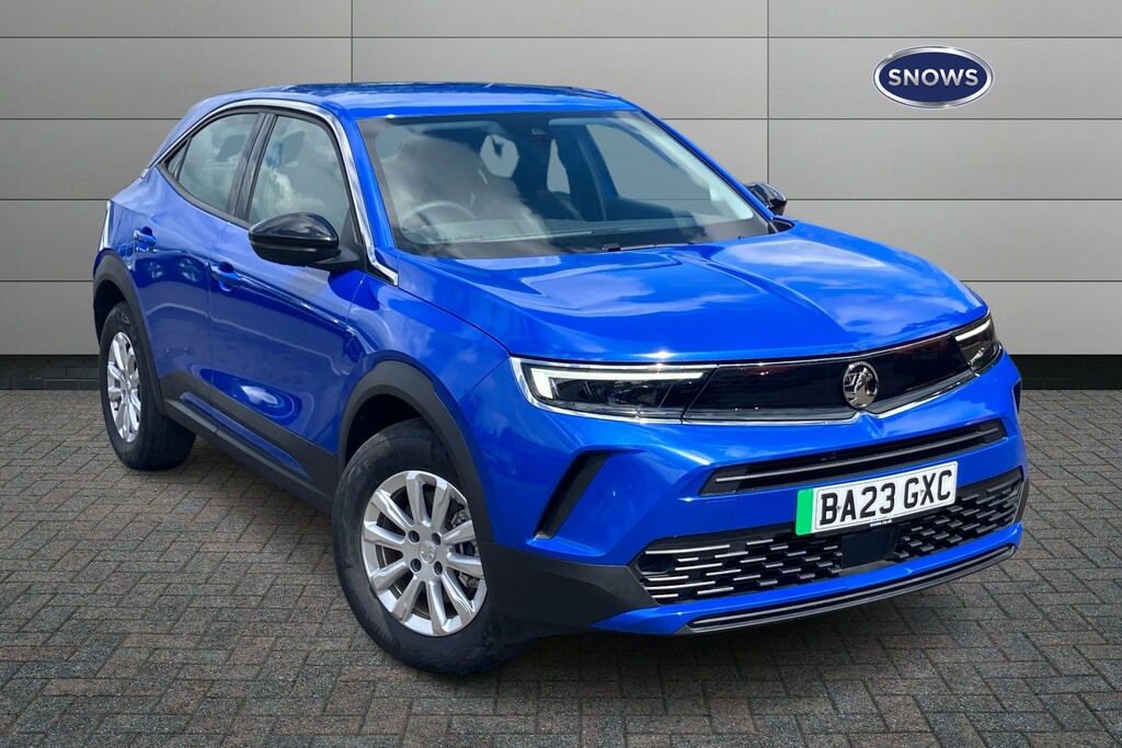 Compare Vauxhall Mokka-e 50Kwh Se Premium BA23GXC Blue