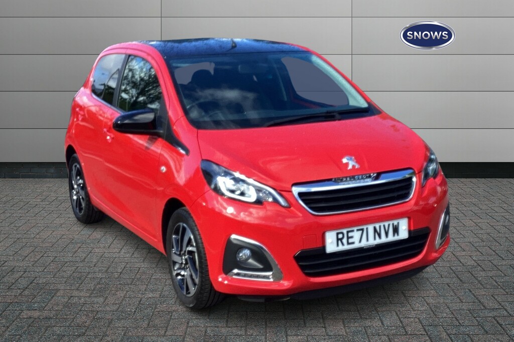 Compare Peugeot 108 1.0 Allure Euro 6 Ss RE71NVW Red