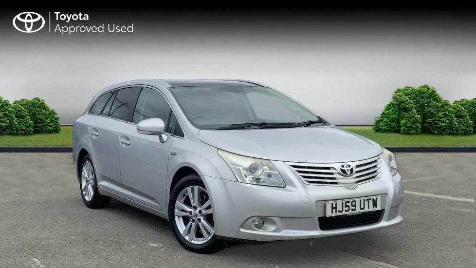 Compare Toyota Avensis 2.2 D-cat T4 Tourer Euro 5 HJ59UTW Silver