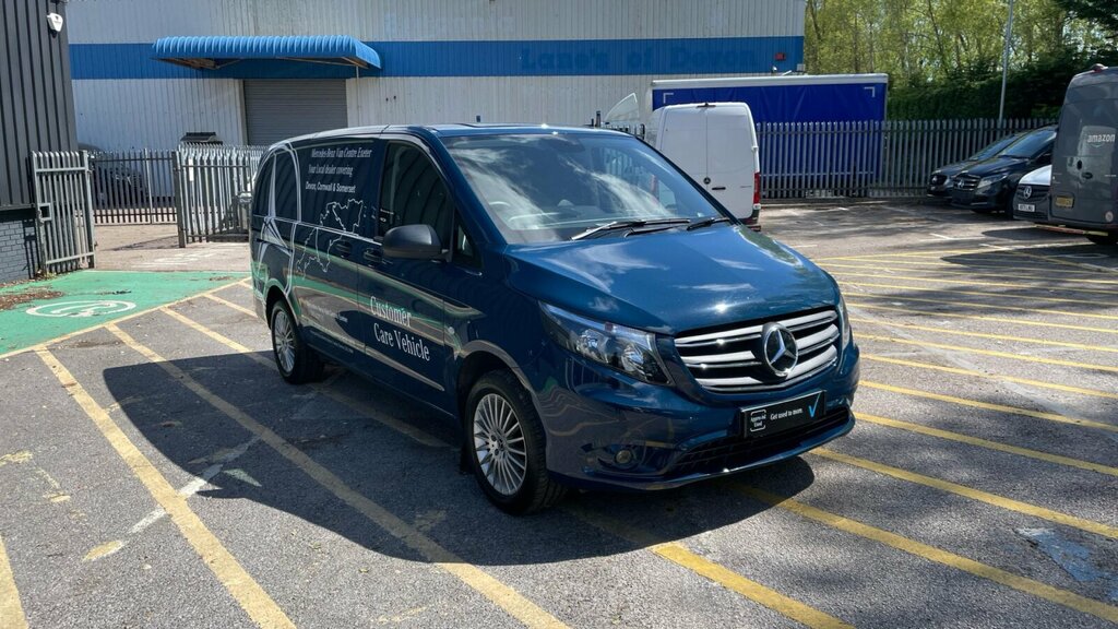 Compare Mercedes-Benz Vito 116 Van L2 Premium WA73UKJ Blue