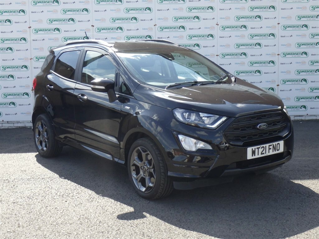 Compare Ford Ecosport 1.0T Ecoboost St-line Euro 6 Ss WT21FNO Black