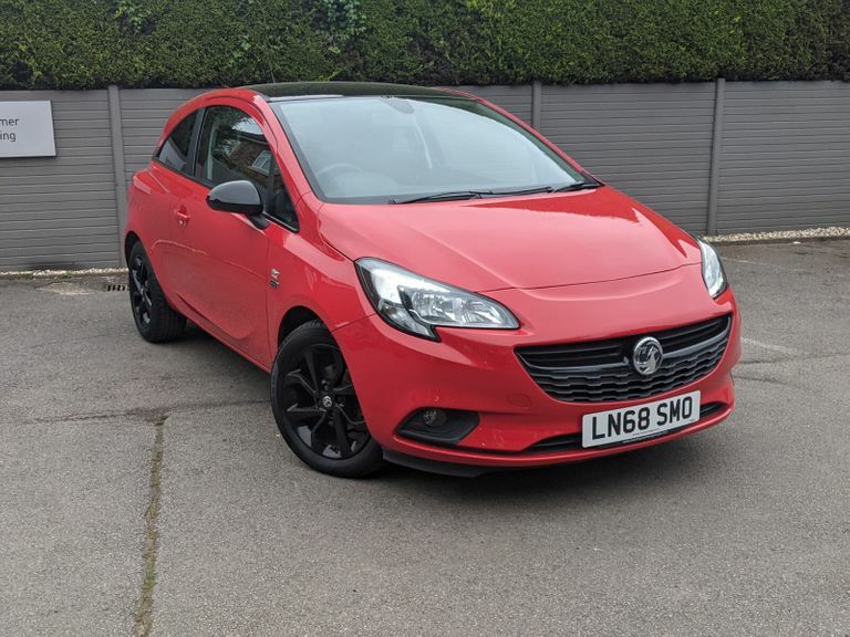 Compare Vauxhall Corsa 1.4 75 Griffin LN68SMO Red