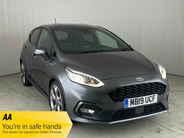 Compare Ford Fiesta Fiesta St-line T MB19UCF Grey