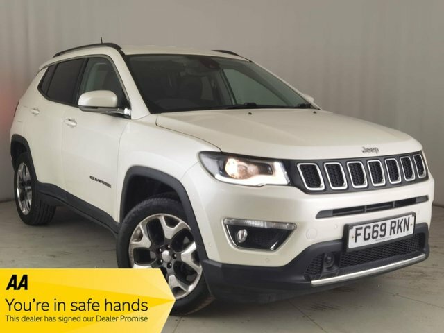 Compare Jeep Compass 2.0 Multijet II Limited 168 Bhp FG69RKN White