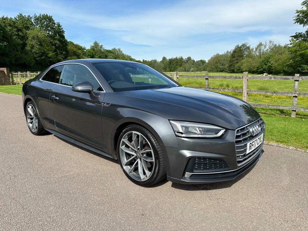 Compare Audi A5 2.0 Tdi S Line S Tronic Euro 6 Ss RF17CYL Grey