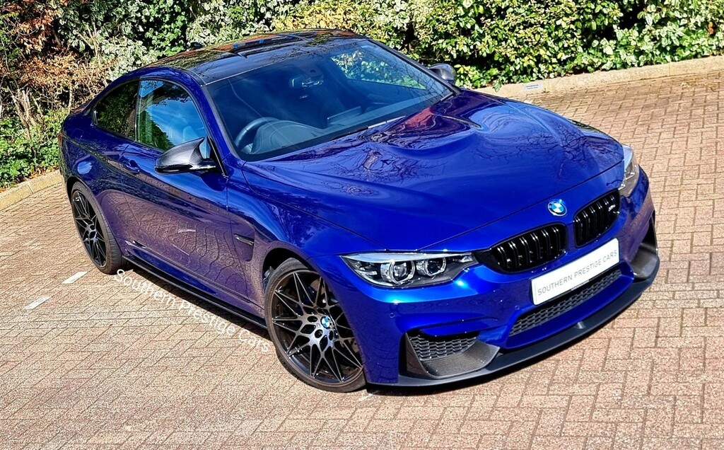 Compare BMW M4 M4 Competition Edition Package S-a GU70NZZ Blue