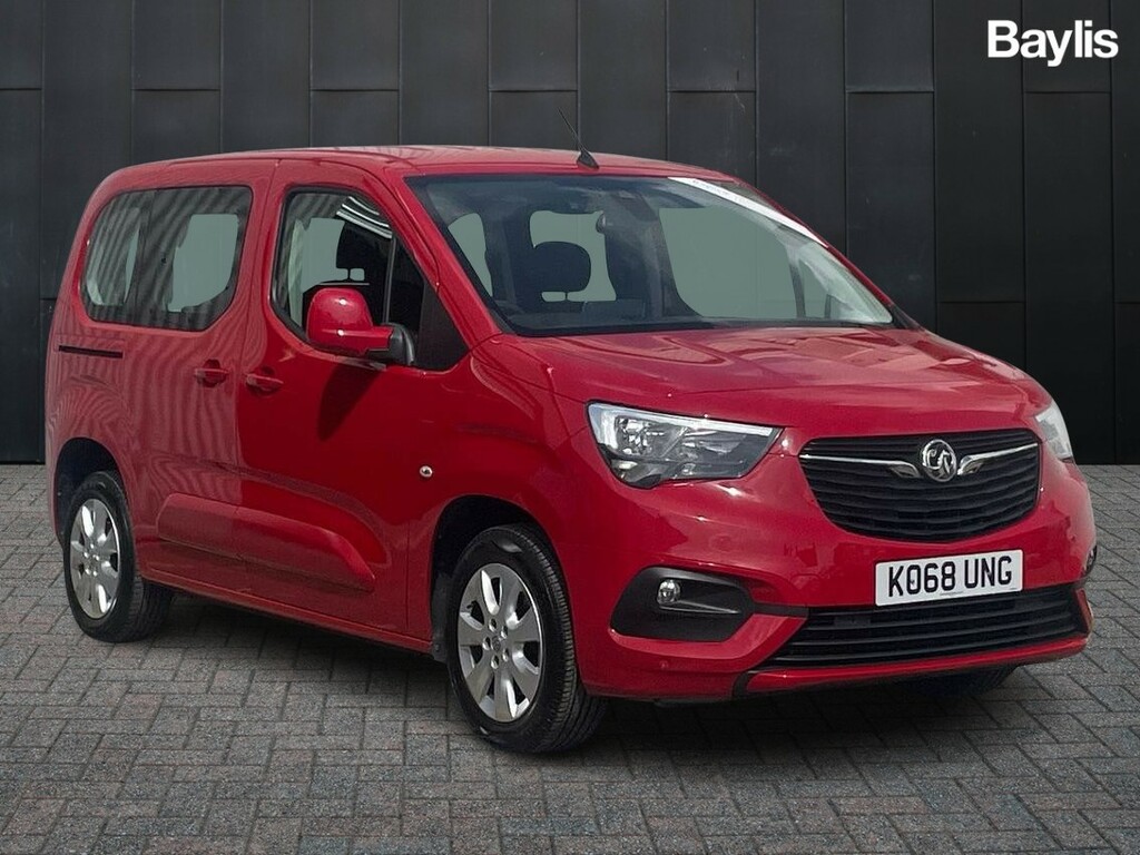 Compare Vauxhall Combo Life 1.2 Turbo Energy 7 Seat KO68UNG Red