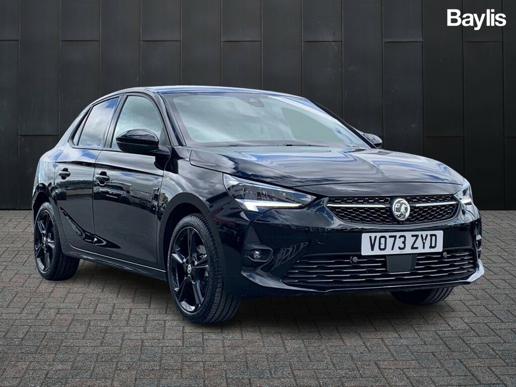 Compare Vauxhall Corsa 1.2 Gs VO73ZYD Black