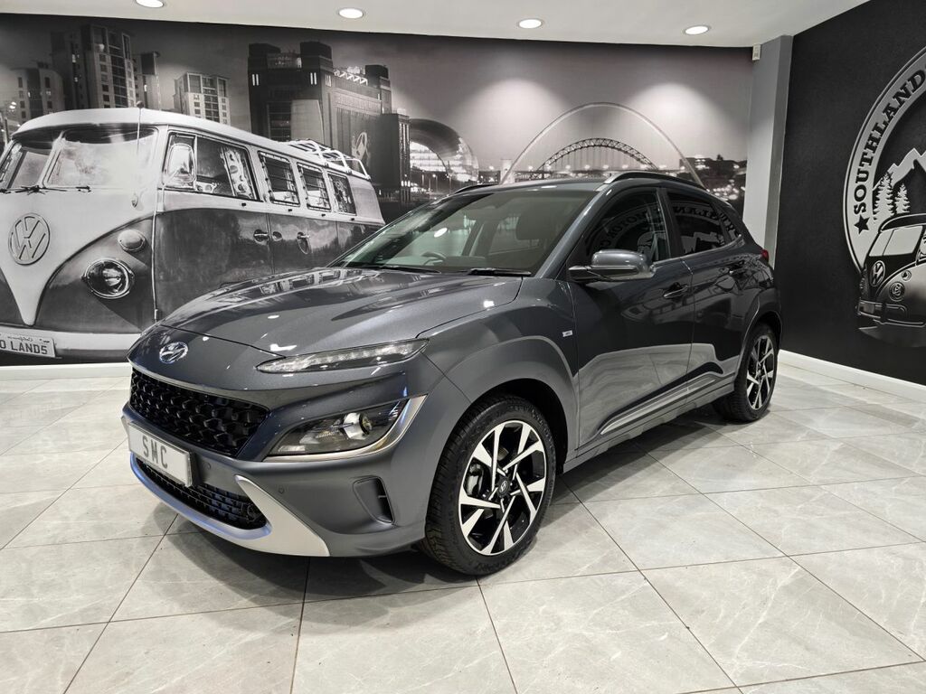 Compare Hyundai Kona Kona Premium Tgdi Mhev LR22UNJ Grey