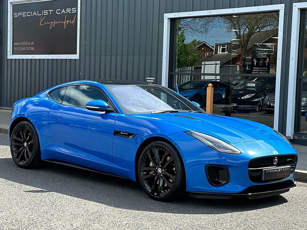 Compare Jaguar F-Type Coupe AE69LZT Blue