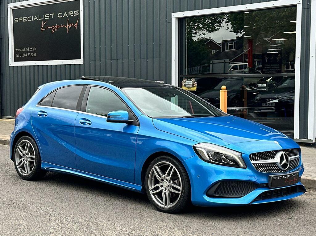 Compare Mercedes-Benz A Class A 200 D Amg Line Premium Plus VO16NNB Blue