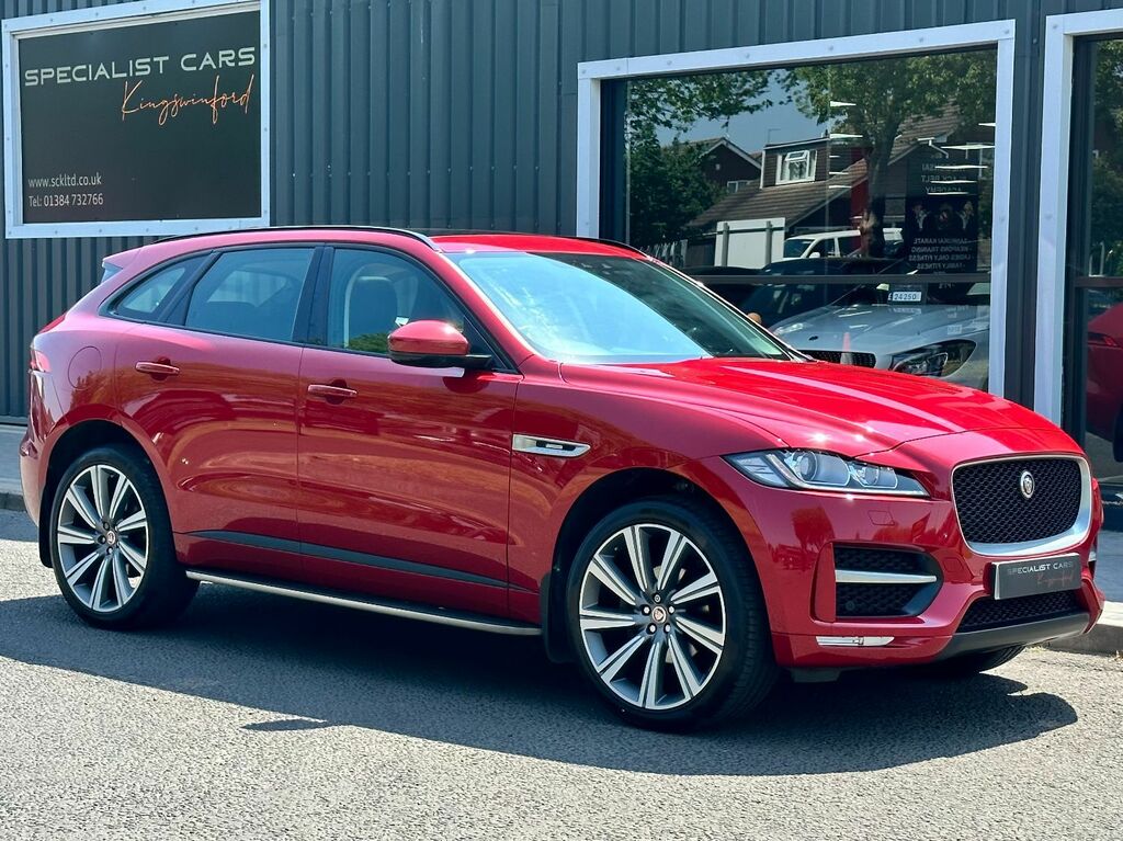 Compare Jaguar F-Pace F-pace R-sport Awd D PX17DHK Red