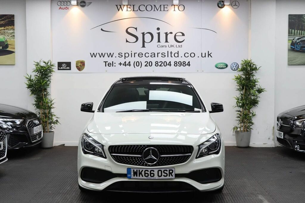 Compare Mercedes-Benz CLA Class Saloon 2.1 Cla200d Amg Line Coupe 7G-dct Euro 6 S WK66OSR White