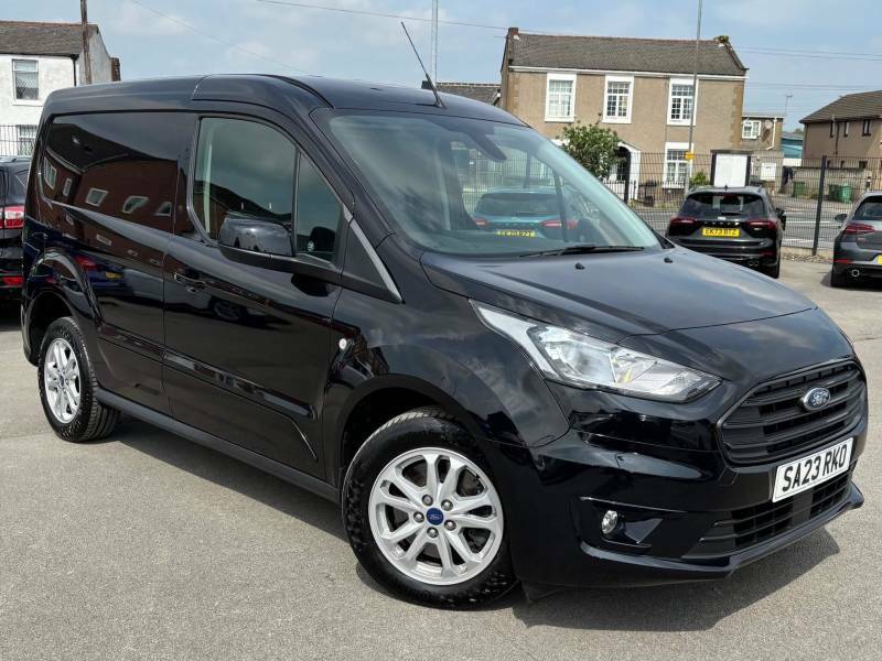 Compare Ford Transit Connect 1.5 Ecoblue 100Ps Limited Van SA23RKO Black