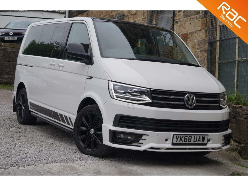 Compare Volkswagen Caravelle 2.0 Tdi Bluemotion Tech Executive Dsg Euro 6 Ss YK68UAW White