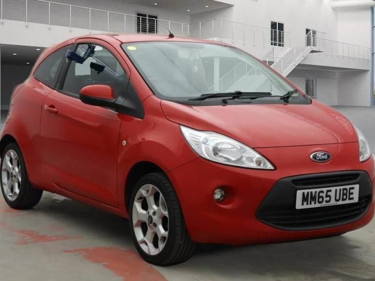 Compare Ford KA 1.2 Zetec Euro 5 Ss MM65UBE Red