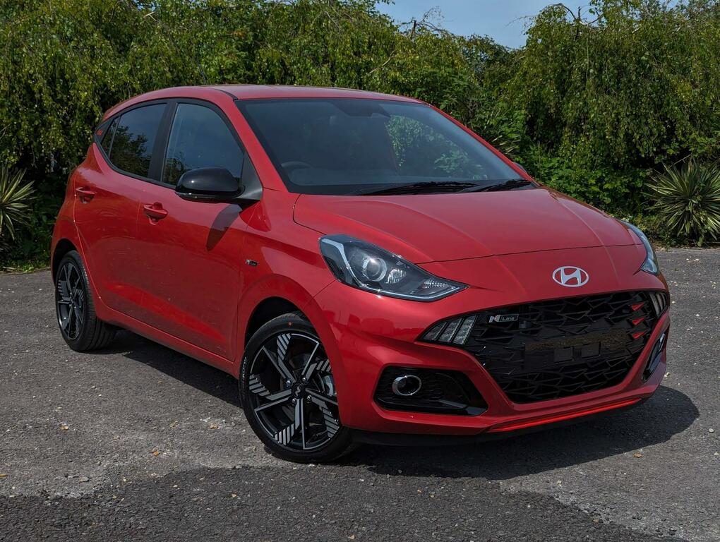 Compare Hyundai I10 N Line 1.0T 100Ps My24 Navigation  Red
