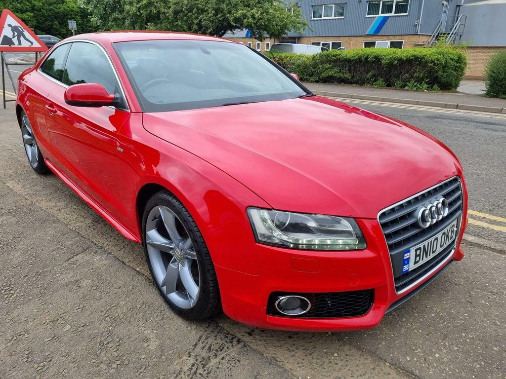Compare Audi A5 2.0 Tfsi S Line Special Edition Euro 5 Ss BN10OKB Red