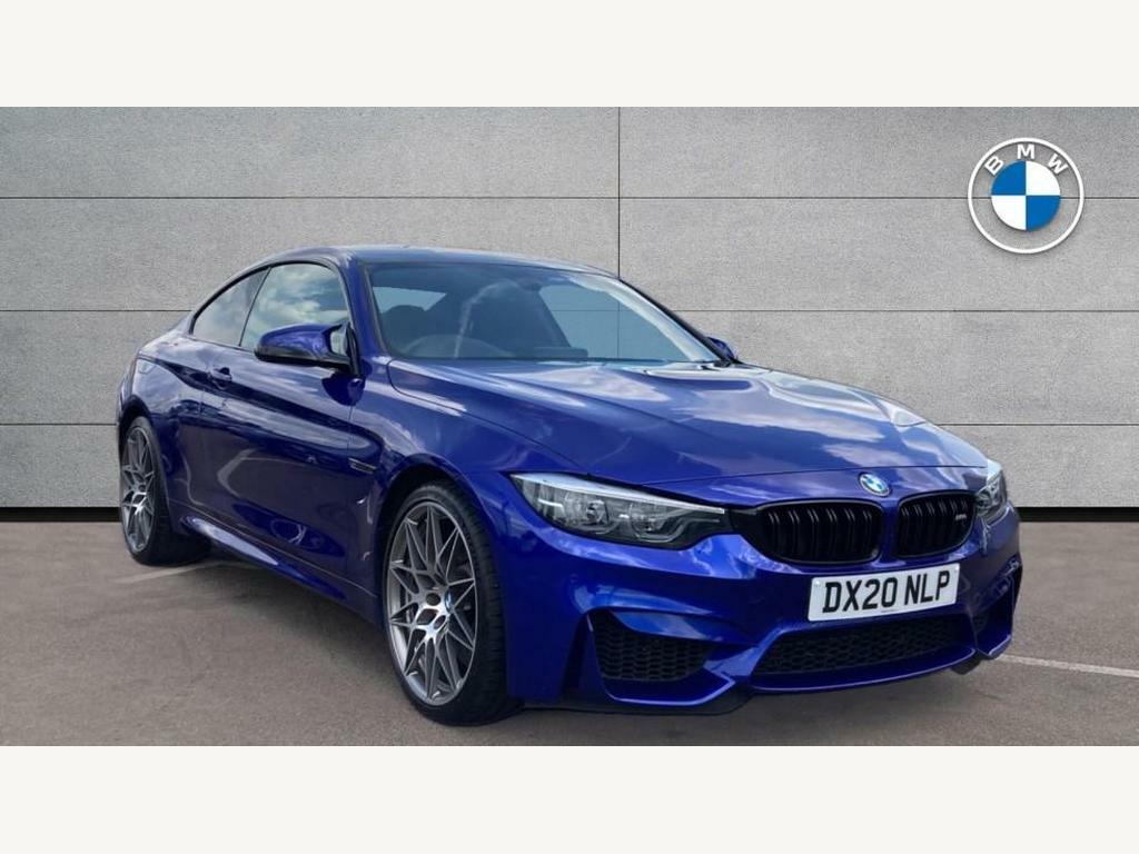 Compare BMW M4 M4 Coupe Competition Package DX20NLP Blue