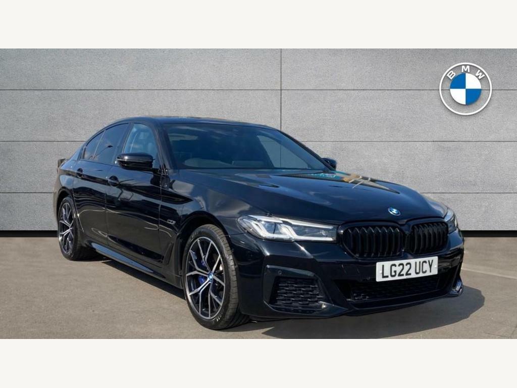 Compare BMW 5 Series 530E M Sport Saloon LG22UCY Blue