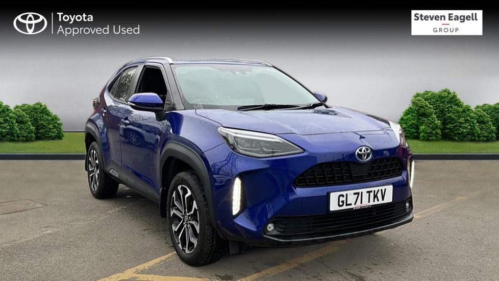 Compare Toyota Yaris Cross 1.5 Vvt-h Design E-cvt Euro 6 Ss GL71TKV Blue