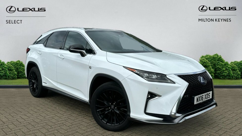Compare Lexus RX 3.5 450H V6 F Sport Cvt 4Wd Euro 6 Ss WX16XDS White