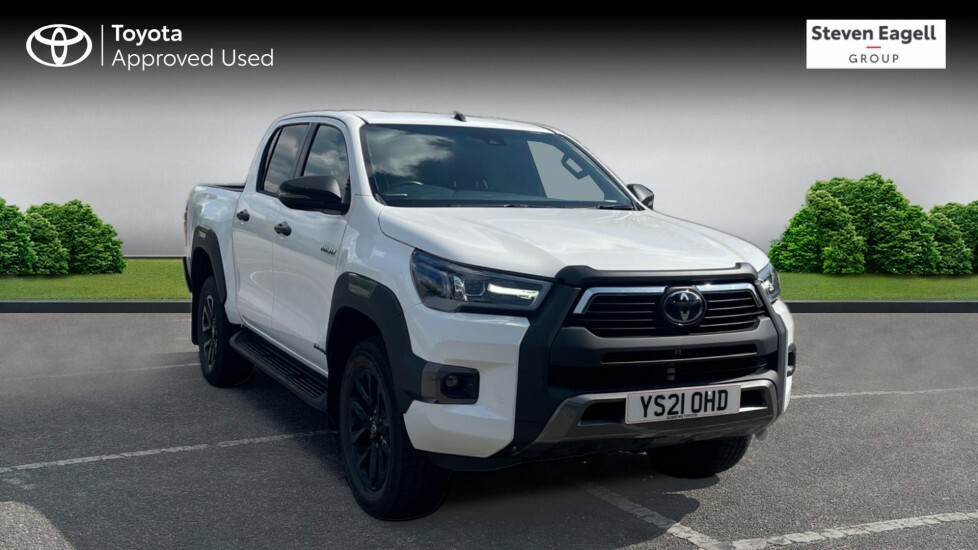 Compare Toyota HILUX 2.8 D-4d Invincible X Double Cab Pickup YS21OHD White
