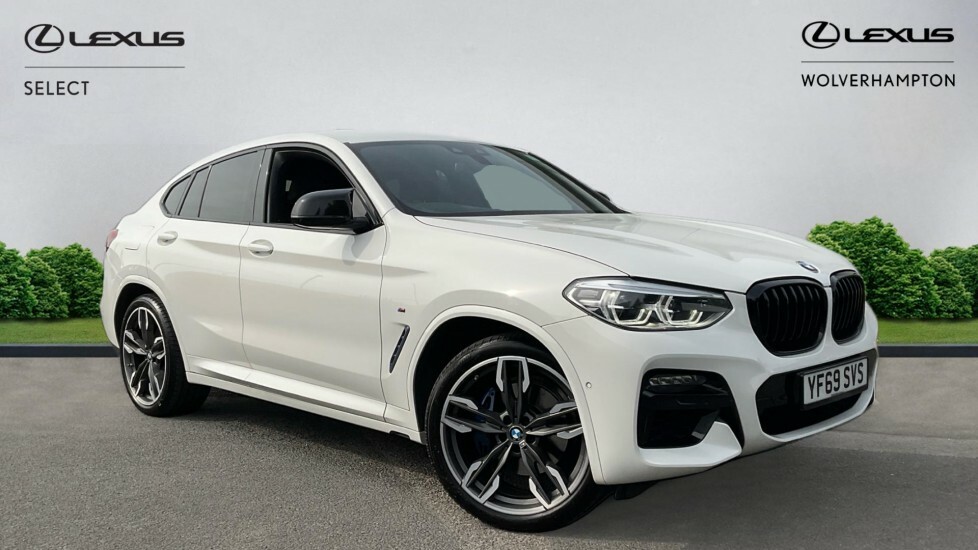BMW X4 M40d White #1