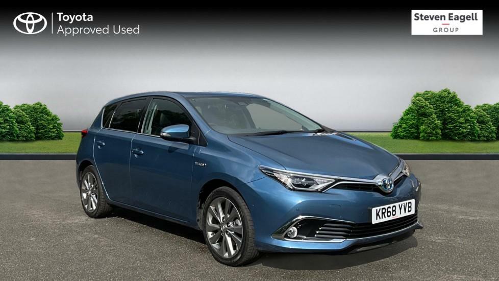 Compare Toyota Auris 1.8 Vvt-h Excel Hatchback Hybrid Cvt Eu KR68YVB Blue
