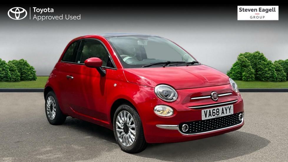 Compare Fiat 500 500 Lounge VA68AYY Red