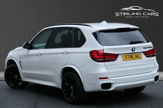 Compare BMW X5 3.0 M50d 376 Bhp Excellent Condition Full S MX05BMW White