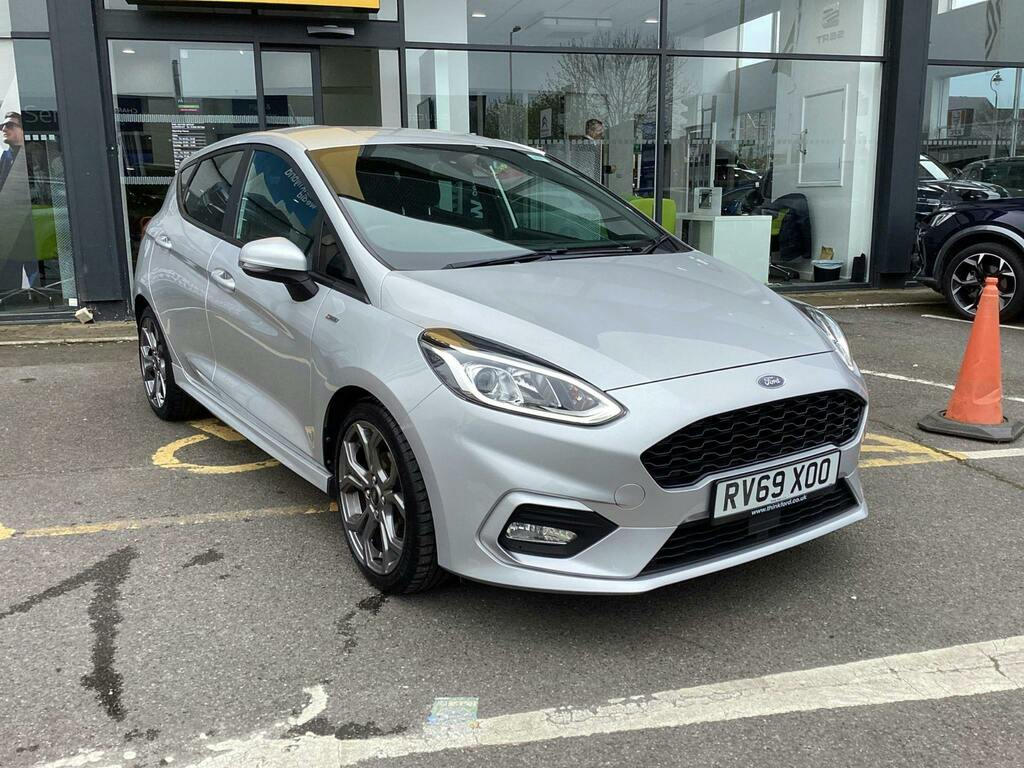 Compare Ford Fiesta 1.0T Ecoboost St Line RV69XOO Silver