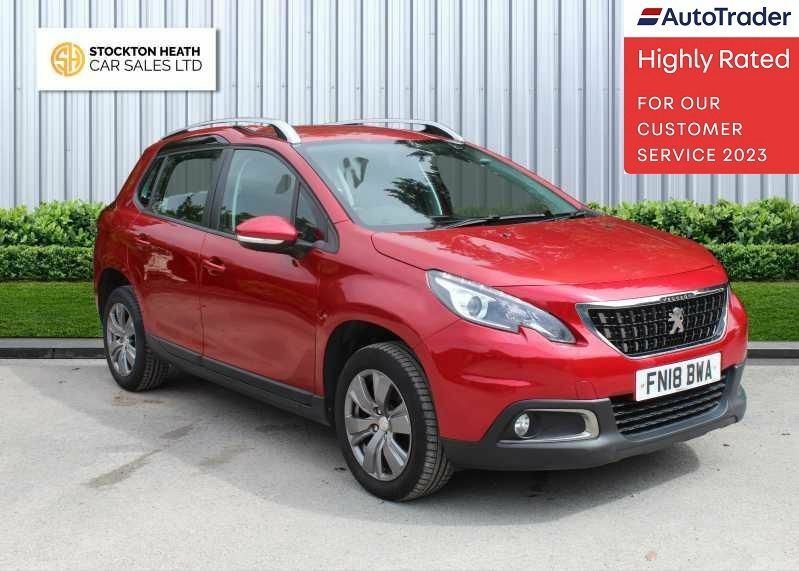 Compare Peugeot 2008 1.2 Puretech Active 82 Bhp FN18BWA Red