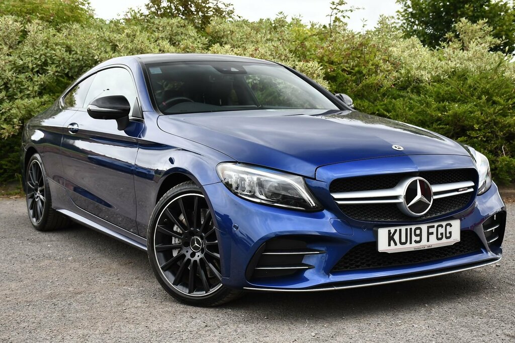 Compare Mercedes-Benz C Class Amg C 43 4Matic Premium Plus KV19FGG Blue