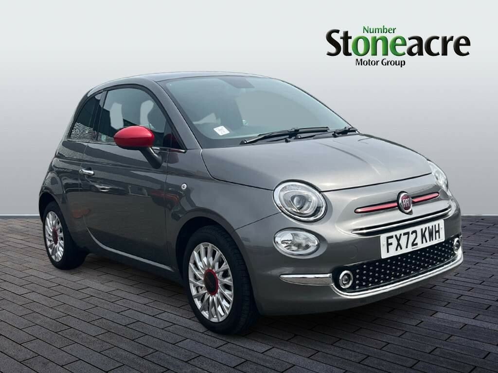 Compare Fiat 500 1.0 Mild Hybrid Red FX72KWH Grey