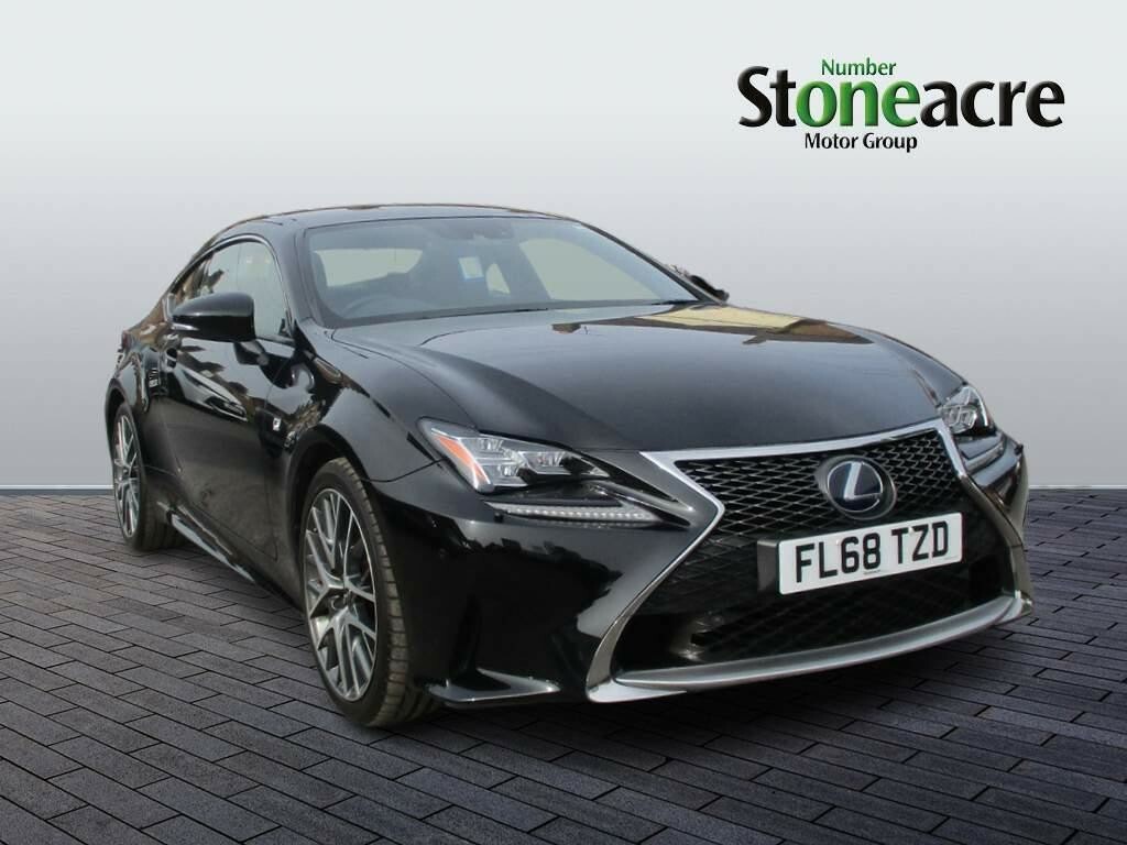 Lexus RC 2.5 300H F Sport Coupe Black #1