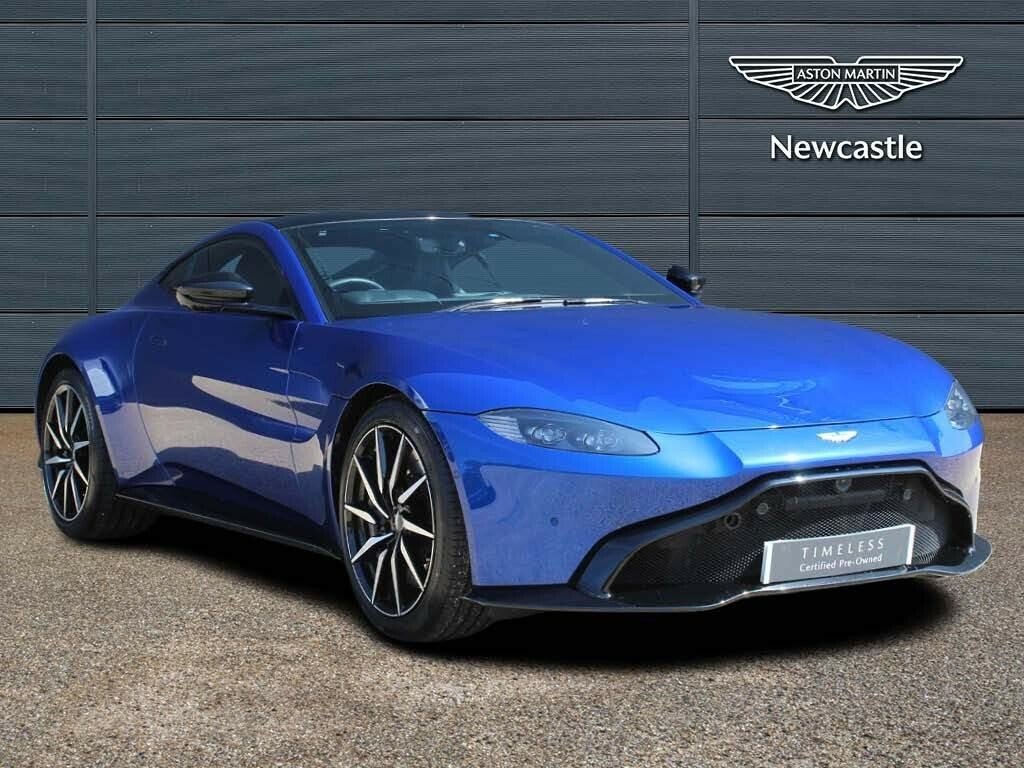 Compare Aston Martin Vantage Coupe  Blue