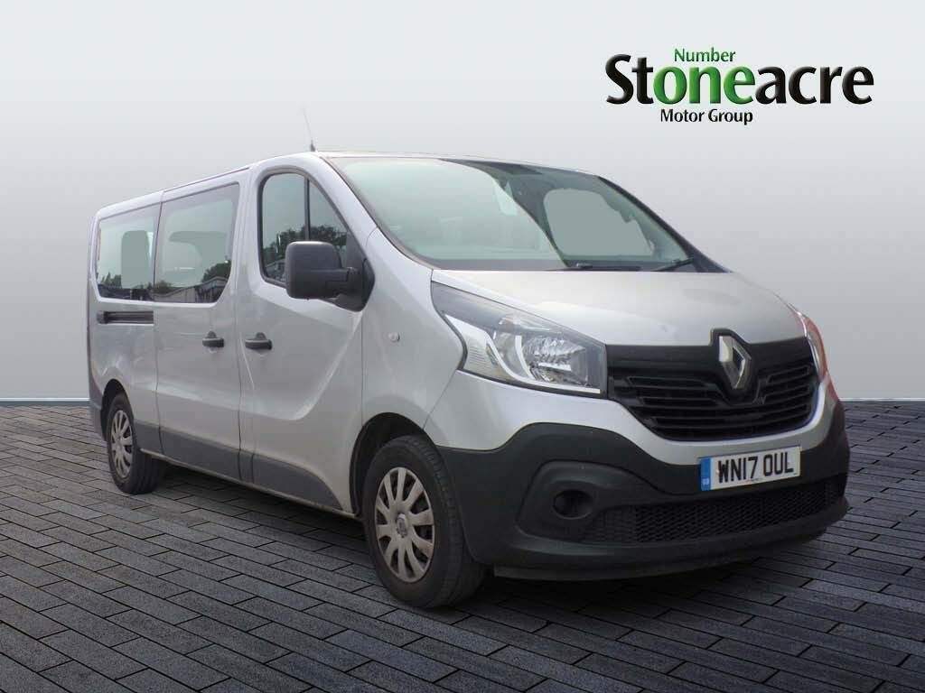 Compare Renault Trafic 1.6 Dci Energy 29 Business Lwb Euro 6 Ss WN17OUL Silver
