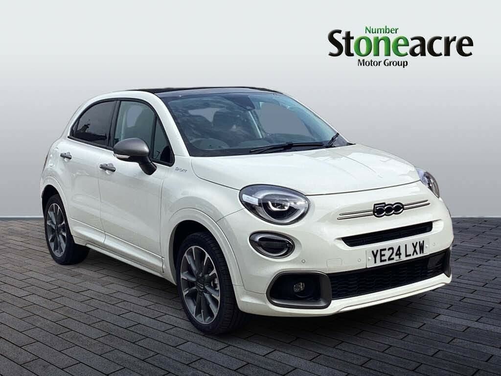 Compare Fiat 500x Dolcevita 1.5 Firefly Turbo Mhev Top Dct Euro 6 Ss YE24LXW White