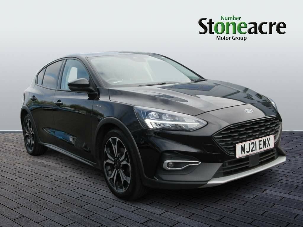 Compare Ford Focus 1.0T Ecoboost Mhev Active X Edition Hatchback MJ21EWX Black