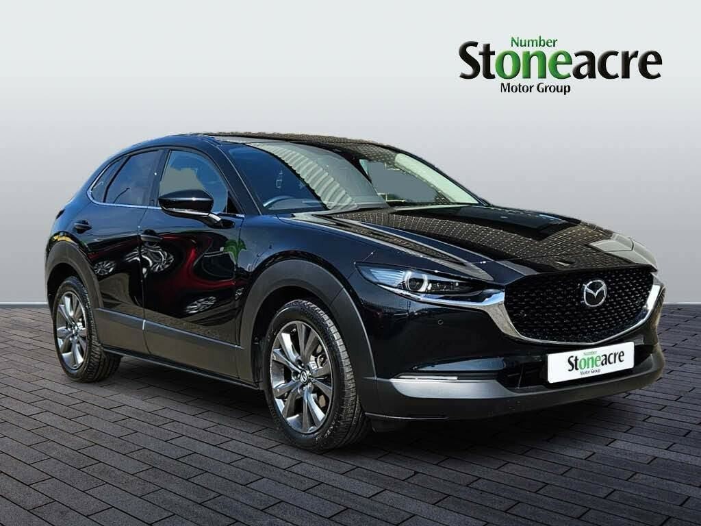 Compare Mazda CX-30 2.0 E-skyactiv X Mhev Gt Sport Euro 6 Ss NK21UCZ Black
