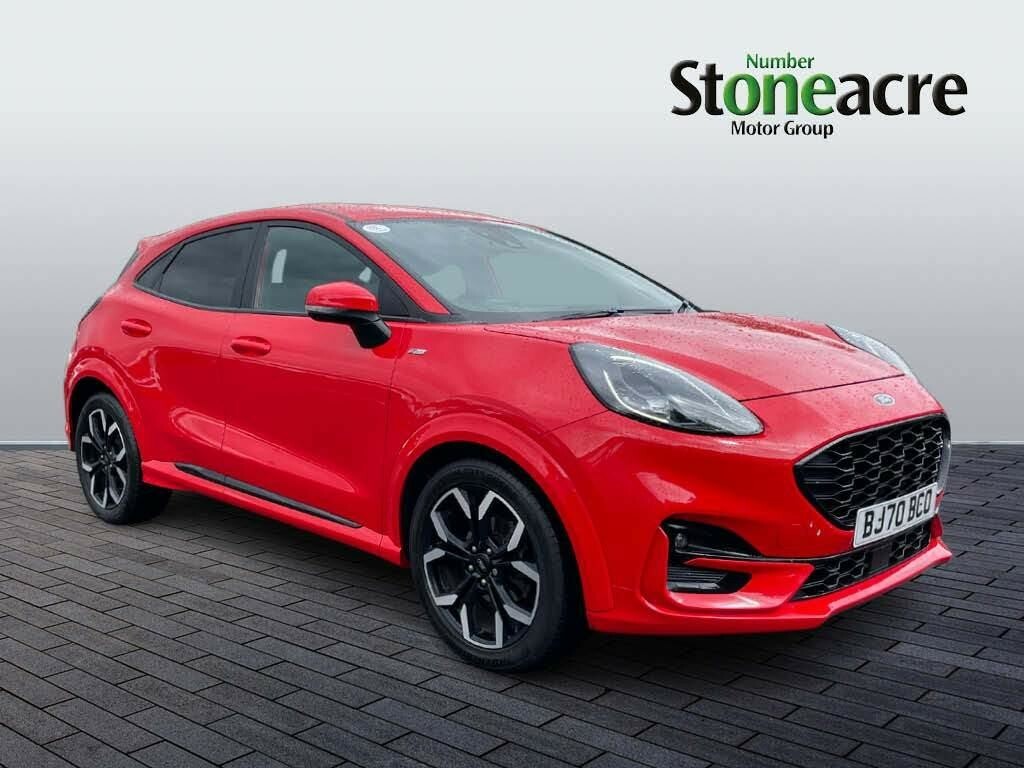 Ford Puma 1.0T Ecoboost Mhev St-line X Suv Red #1