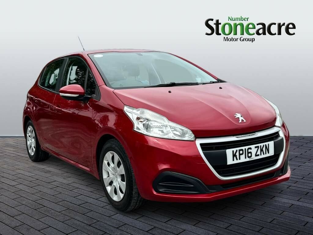 Compare Peugeot 208 1.6 Bluehdi Access Ac Euro 6 KP16ZKN Red