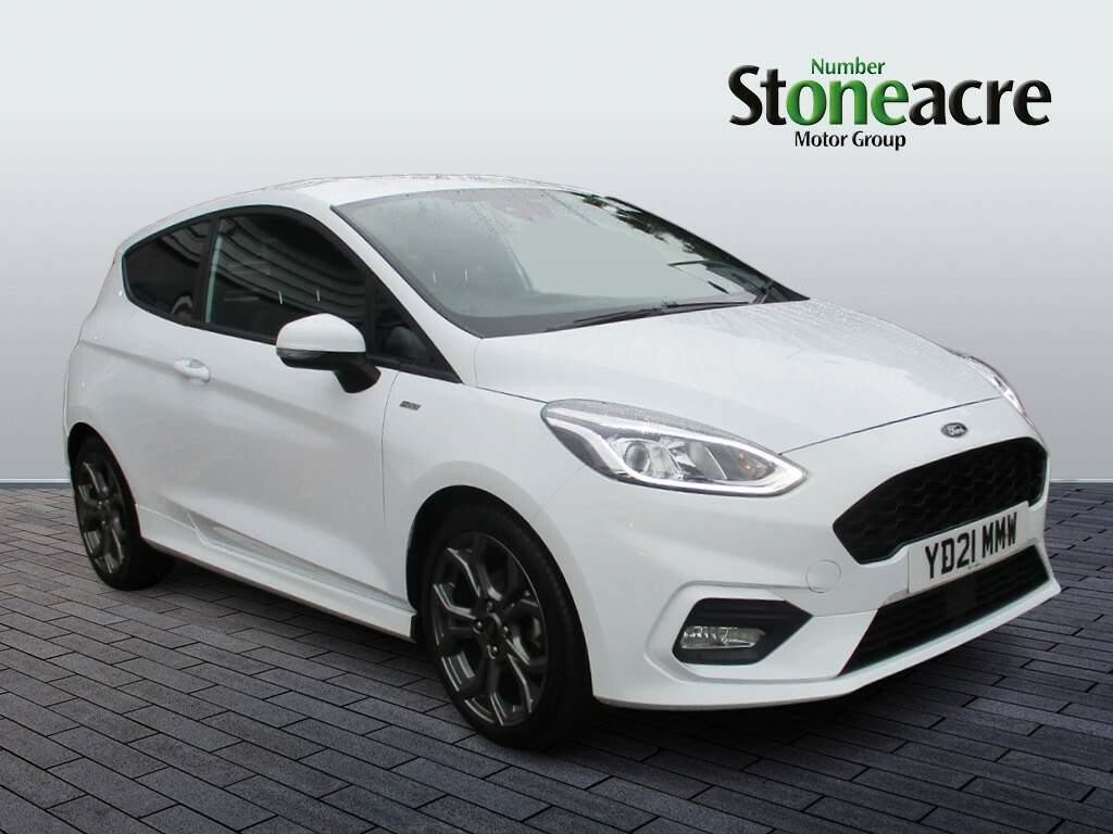 Compare Ford Fiesta 1.0T Ecoboost St-line Edition Hatchback YD21MMW White
